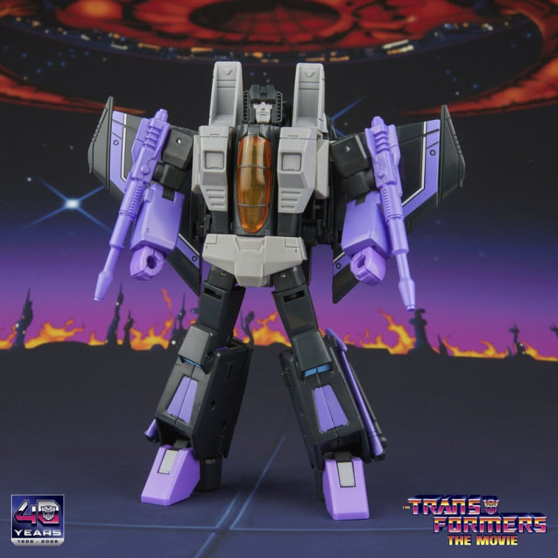 The Transformers: The Movie Studio Series Voyager Class Action Figure Skywarp 17 cm 6