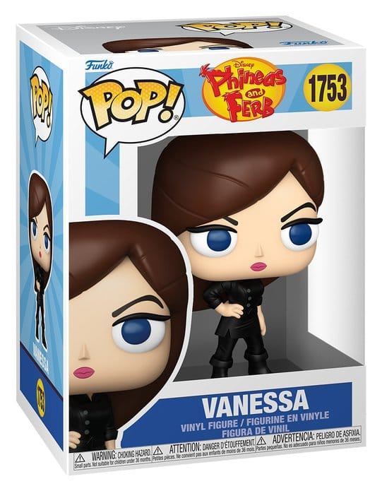 Phineas and Ferb POP! Disney Vinyl Figure Vanessa 9 cm 1