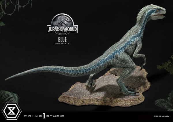 Jurassic World (Film) Prime Collectible Figures Statue 1/10 Blue 17 cm 9