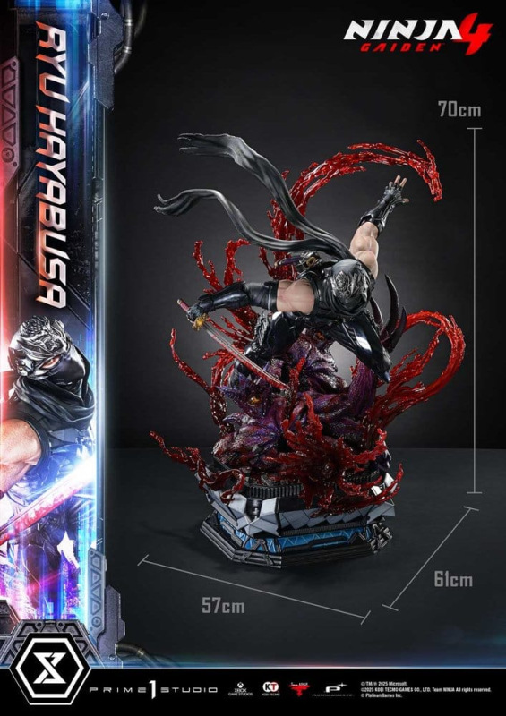 Ninja Gaiden 4 Ultimate Premium Masterline Series Statue 1/4 Ryu Hayabusa 70 cm 5