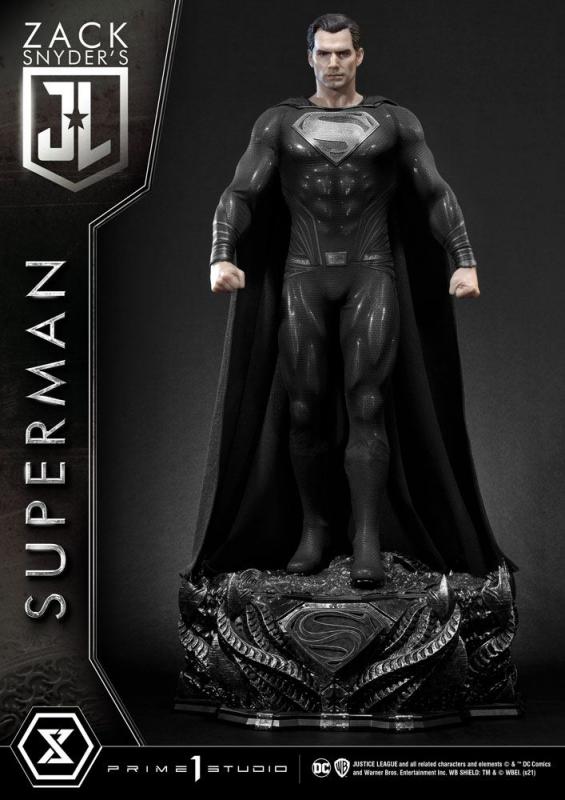 Justice League: Superman 84 cm Statue Black Suit Edition - Prime 1 Studio