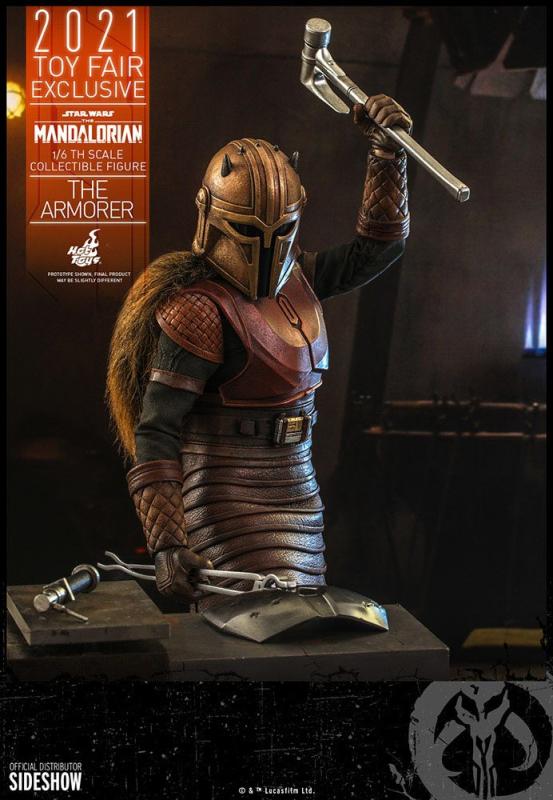 Star Wars The Mandalorian Action Figure 1/6 The Armorer 2021 Toy Fair Exclusive 29 cm