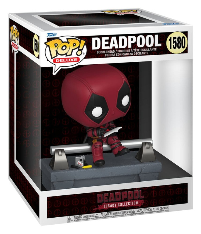 Marvel POP! Deluxe Vinyl Figure Deadpool on Bridge 9 cm 1
