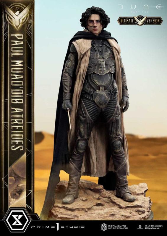 Dune: Part Two Real Elite Masterline Series Statue 1/3 Paul Atreides Ultimate Bonus Version 90 cm 9