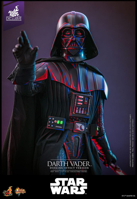 Star Wars Movie Masterpiece Action Figure 1/6 Darth Vader (Dueling Effect Version) Hot Toys Exclusiv 12