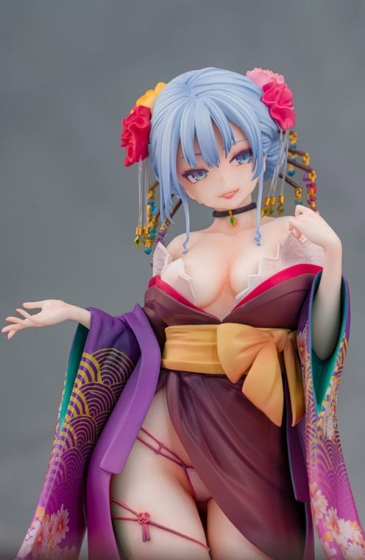 Original Character Statue 1/7 Shujuu Ecstasy Shion Oiran Ver. (Wholesome Ver.) 15 cm 9