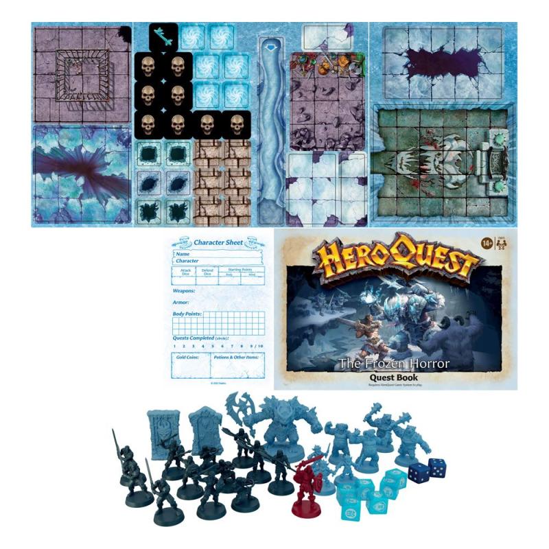 HeroQuest Board Game Expansion The Frozen Horror Quest Pack english