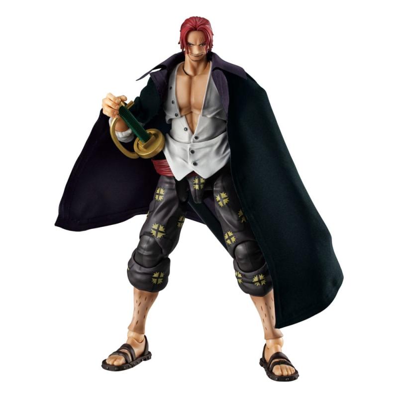 One Piece Variable Action Heroes Action Figure Red-haired Shanks Ver. 1.5 19 cm 4