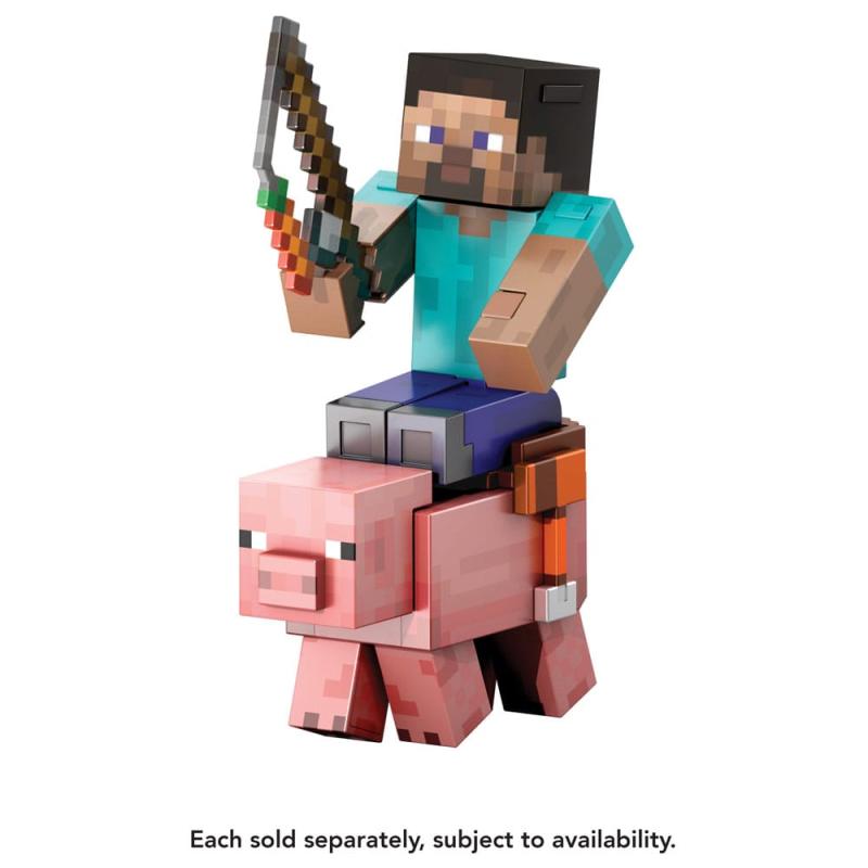 Minecraft Diamond Level Action Figure Pig 14 cm