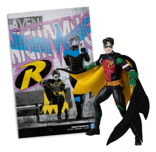 DC Direct Page Punchers Action Figure Robin Tim Drake (Nightwing #81) (Red Platinum Edition) 18 cm 1