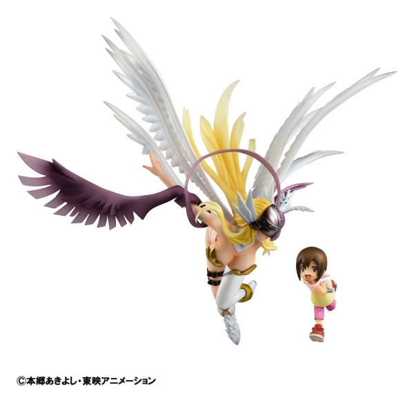 Digimon Adventure Precious G.E.M. Series PVC Statue Angewomon & Hikari Yagami 22 cm 3