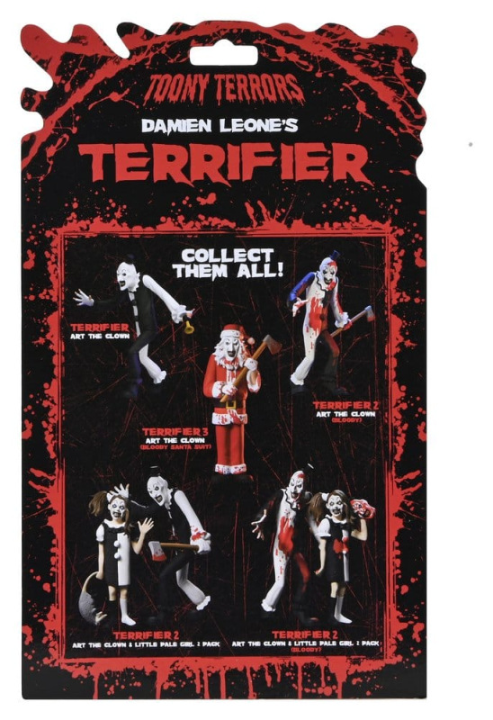 Terrifier 3 Toony Terrors Action Figure Santa Suit Art the Clown (Bloody Version) 15 cm 1