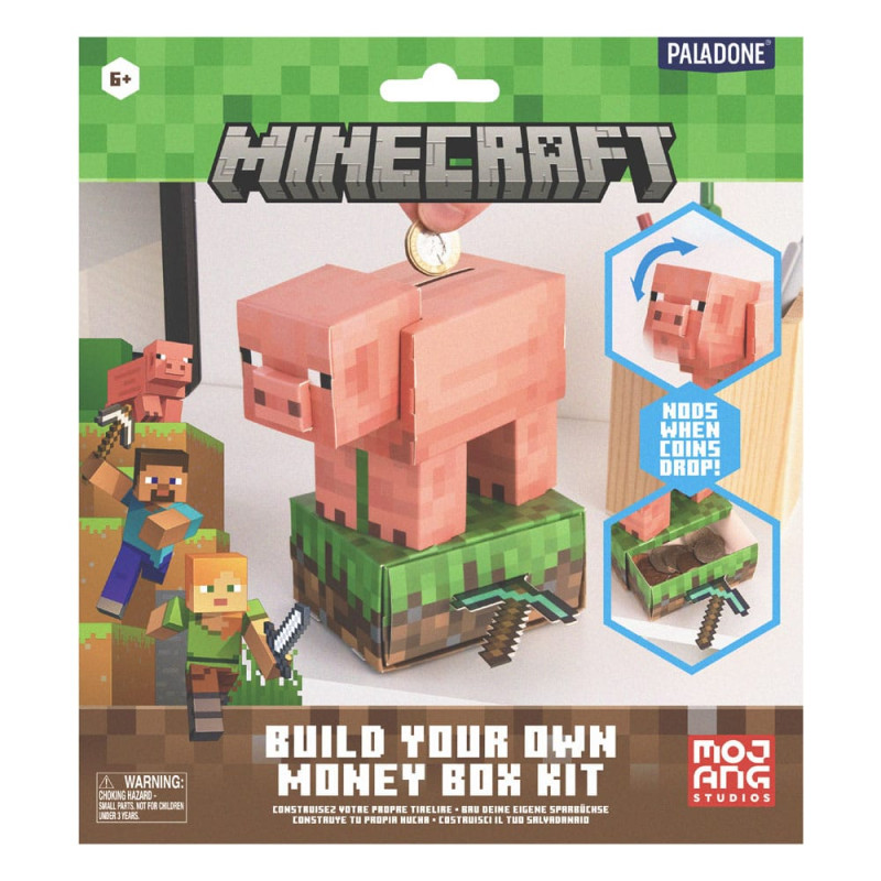 Minecraft Build Your Own Money Bank Treasure Schwein 2