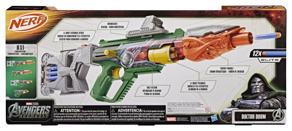 Avengers: Doomsday NERF Dart Blaster Doctor Doom 1