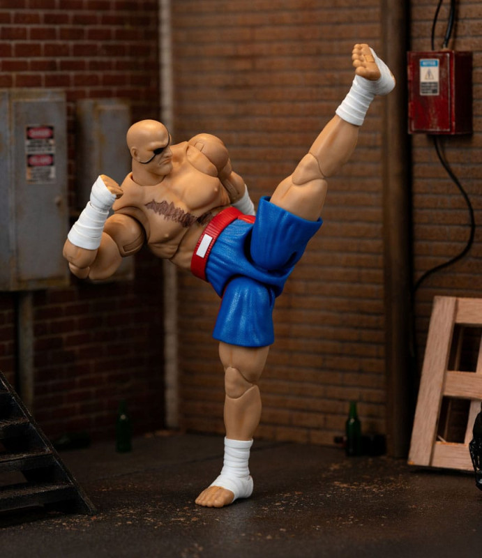 Ultra Street Fighter II: The Final Challengers Action Figure 1/12 Sagat 19 cm 8