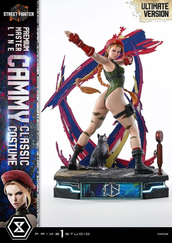 Street Fighter 6 Ultimate Premium Masterline Statue 1/4 Cammy Classic Costume Ultimate Version 54 cm 10