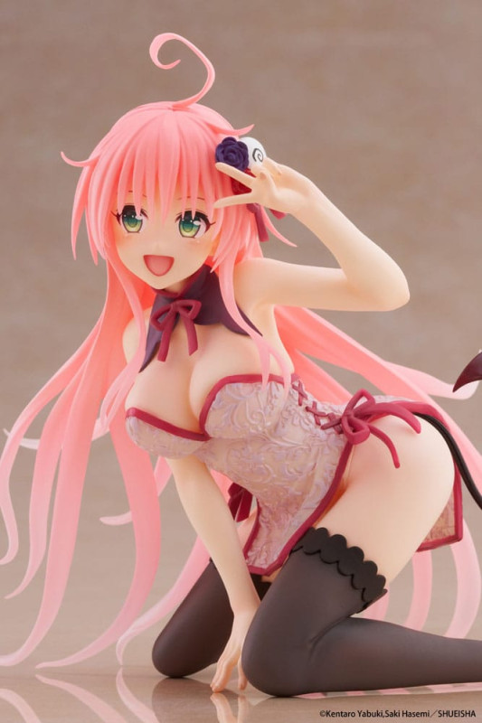 To Love-Ru Darkness PVC Statue Desktop Cute Figure Lala Chinese Dress Ver. 13 cm 8