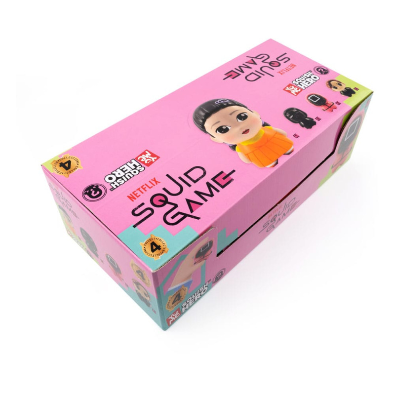 Squid Game Squish Hero Anti-Stress Figures 8 cm Display (12) 9