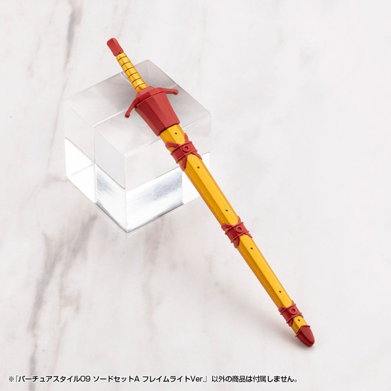 Kotobukiya M.S.G. Model Kit Accessory Set Virtuous Style 09 Sword Set A Flamerite Ver. 4