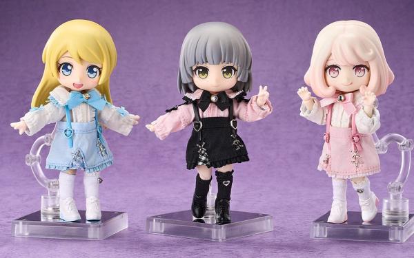 Nendoroid Accessories for Nendoroid Doll Figures Outfit Set: Suspender Skirt Set (White & Pink)