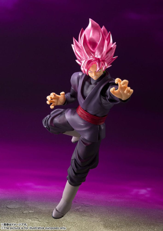 Dragon Ball Super S.H. Figuarts Action Figure Goku Black - Super Saiyan Rose Reissue 14 cm 4