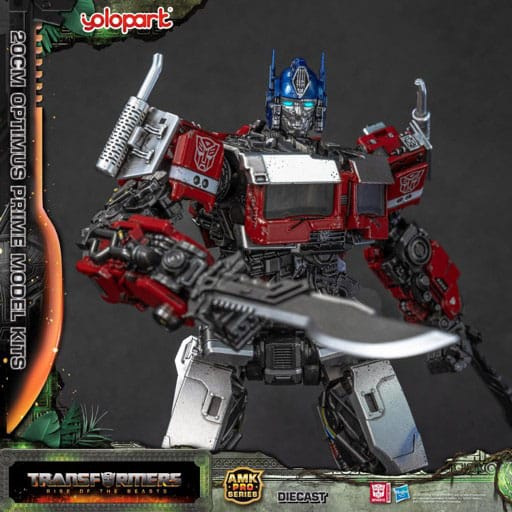 Transformers: Rise of the Beasts AMK Pro Series Plastic Model Kit Optimus Prime (Oversea Version) 20 6
