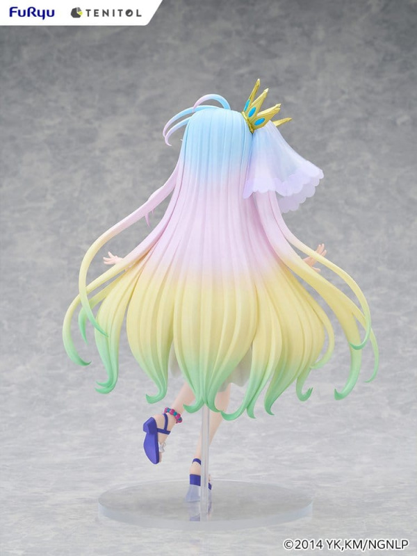 No Game No Life Tenitol Tall PVC Figure Shiro swimwear dress Ver. 29 cm 2