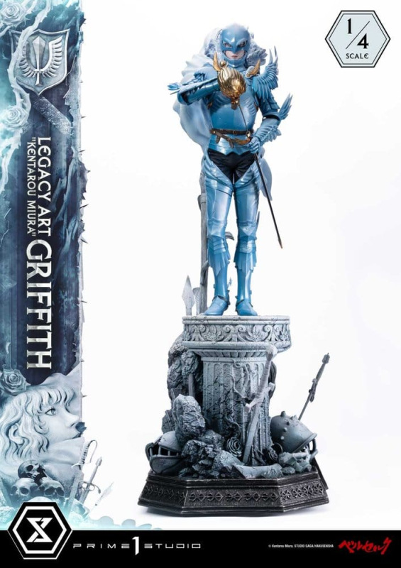Berserk Legacy Art "Kentarou Miura" Statue 1/4 Griffith 93 cm 7