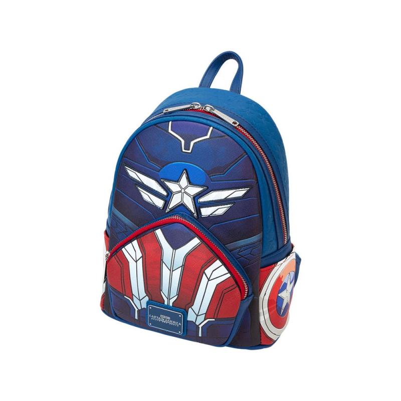 Captain America by Loungefly Mini Backpack Brave New World Cosplay 3