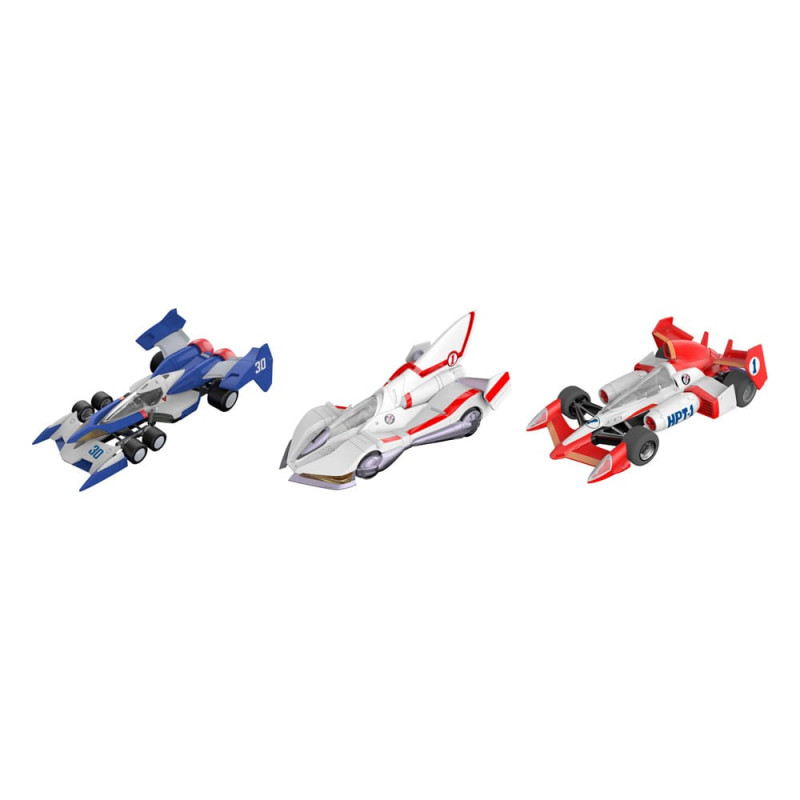 Future GPX Cyber Formula Vehicles 3-Pack Super Asurada 01 Circuit Mode & AKnight Savior 005 & Ishzar