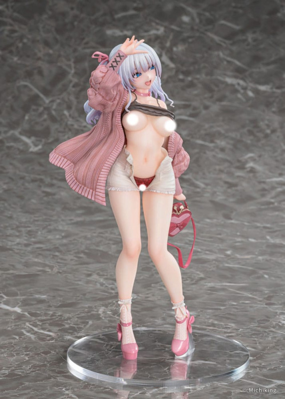 Original Character PVC Statue 1/6 Shion Passion Pink Illustration by Michiking 27 cm 3