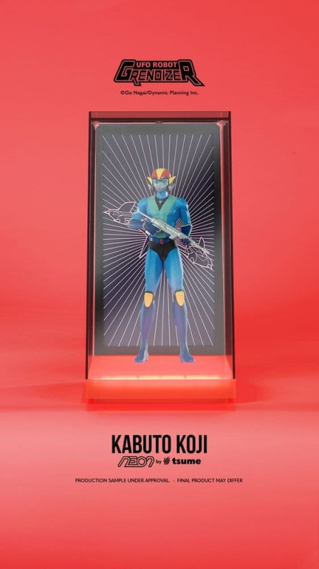 Grendizer Neon Figure 1/9 Kabuto Koji - Alcor 25 cm 3