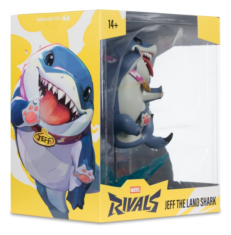Marvel Rivals Collection Gamerverse 1/10 Action Figure Jeff The Land Shark 20 cm 7