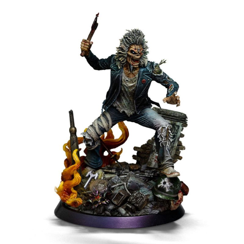 Iron Maiden Art Scale Statue 1/10 Eddie 50th Year Anniversary 22 cm 2