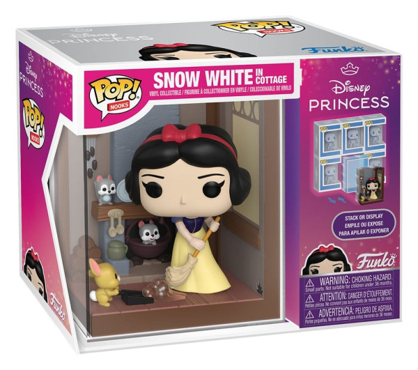 Snow White POP! Nooks Vinyl Figure Dwarfs House 9 cm 1