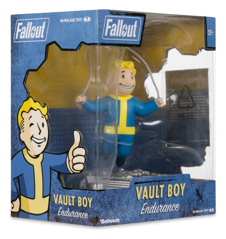 Fallout Mini Figure Vault Boy: Endurance 13 cm 7