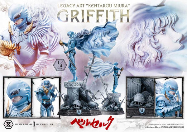 Berserk Legacy Art "Kentarou Miura" Statue 1/4 Griffith 93 cm 5