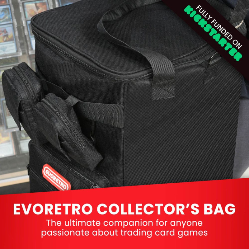 Evoretro Trading Card Backpack Black 1