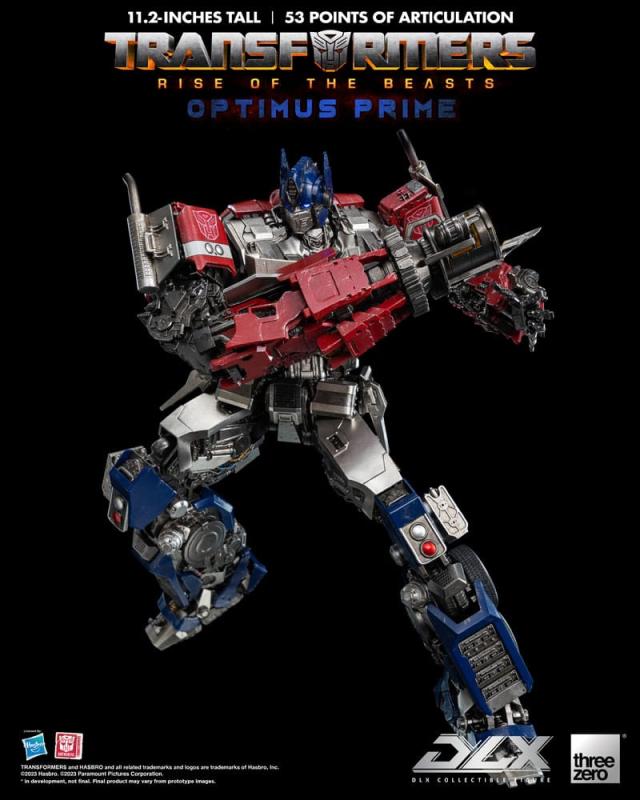 Transformers: Rise of the Beasts DLX Action Figure 1/6 Optimus Prime 28 cm 12