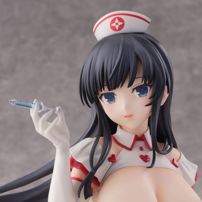 Shinobi Master Senran Kagura: New Link PVC Statue 1/4 Ikaruga: Sexy Nurse Ver. 25 cm