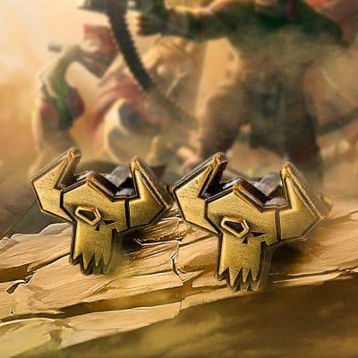 Warhammer 40,000 Cufflinks Orks 7