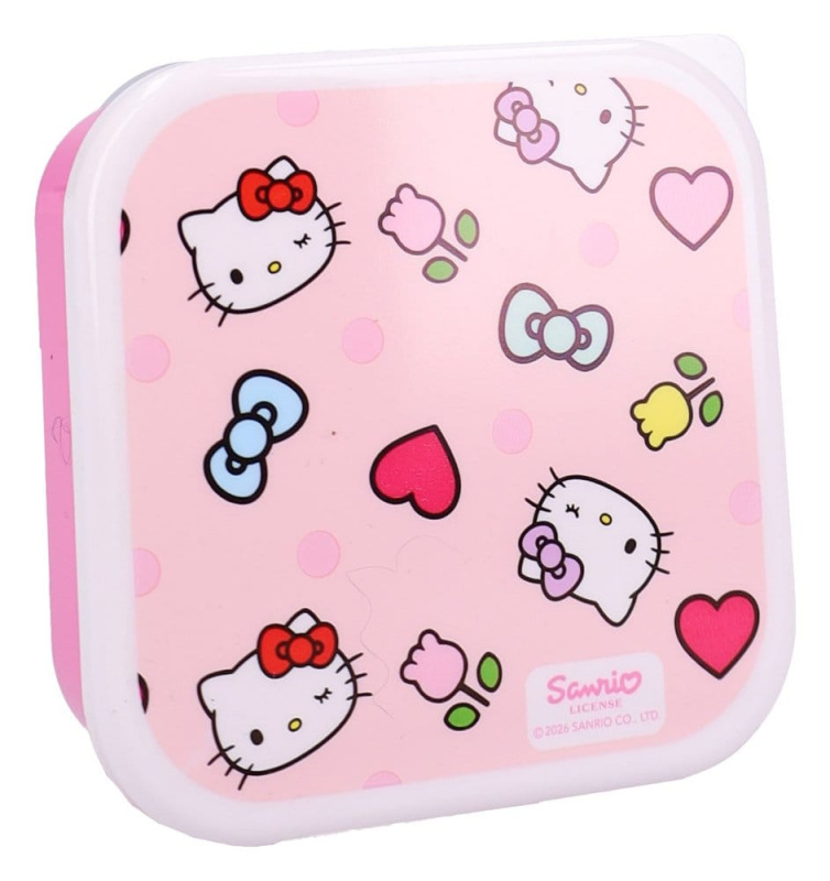 Hello Kitty Snackbox Set Fresh Bites 12 cm 3