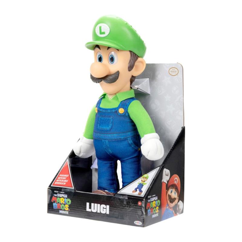 The Super Mario Bros. Movie Plush Figure Luigi 30 cm