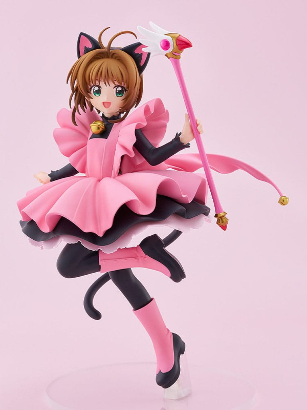 Cardcaptor Sakura Pop Up Parade PVC Statue Sakura Kinomoto: Black Cat Costume Ver. L Size 22 cm 5