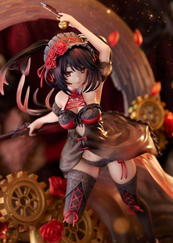 Date A Live IV PVC Statue 1/7 Kurumi Tokisaki Lingerie Swimwear Ver. 27 cm