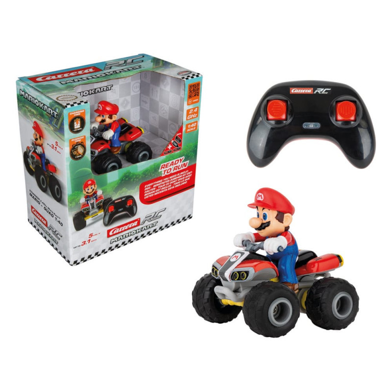 Super Mario Kart RC remote-controlled Quad 1/40 2.4GHz Mario 1
