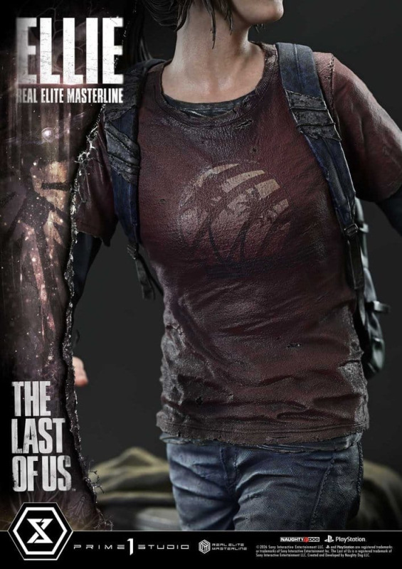 The Last of Us (Part I) Real Elite Masterline Statue 1/4 Ellie 46 cm 7