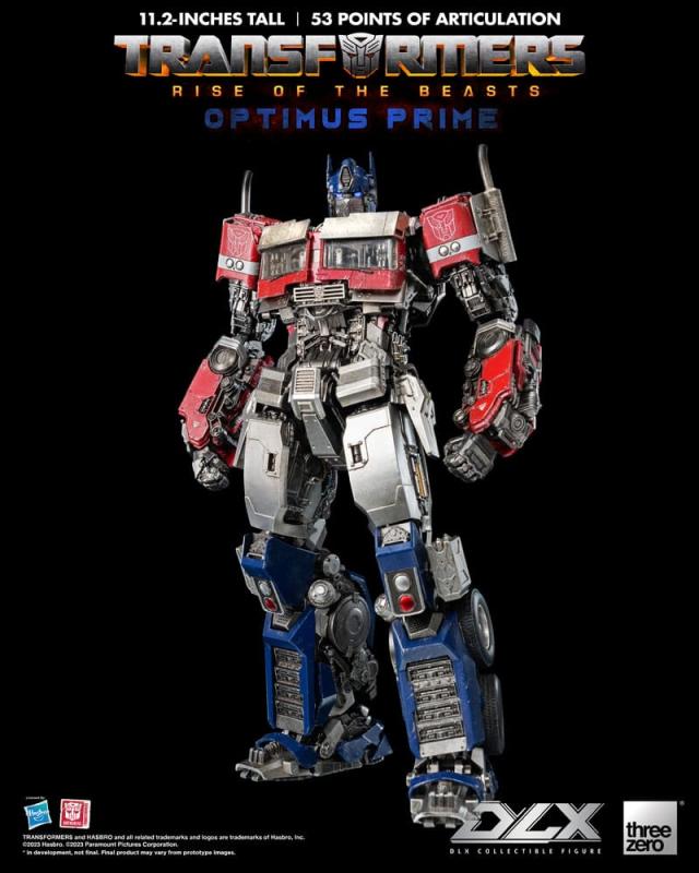 Transformers: Rise of the Beasts DLX Action Figure 1/6 Optimus Prime 28 cm 6