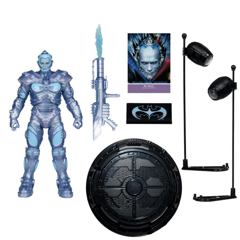 Batman & Robin DC Multiverse Action Figure Mr. Freeze (Black Light Edition) (Gold Label) 18 cm 3