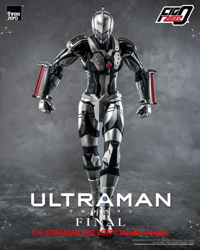 Ultraman Final FigZero Action Figure 1/6 Ultraman Suit Zoffy Stealth Version 30 cm 10